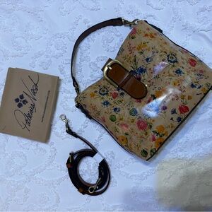Patricia Nash Floral Leather Handbag